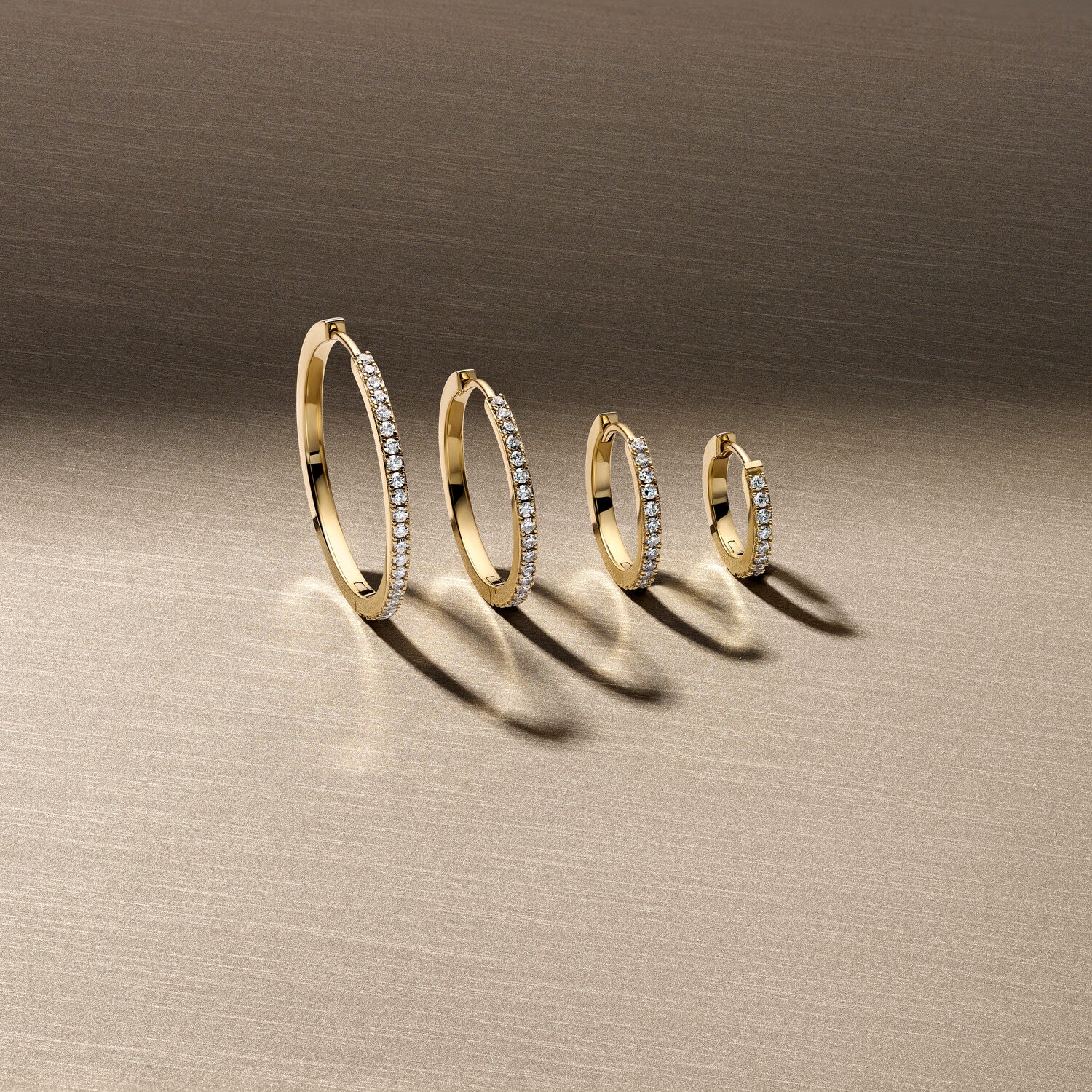 Ohrringe Alba Single - 14k Gelbgold oder Weißgold 0.09-0.23 ct TW G-H VS lab-grown diamanten - Image 11