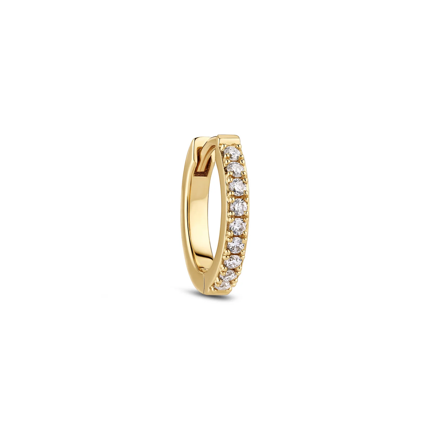 Ohrringe Alba Single - 14k Gelbgold oder Weißgold 0.09-0.23 ct TW G-H VS lab-grown diamanten - Image 8