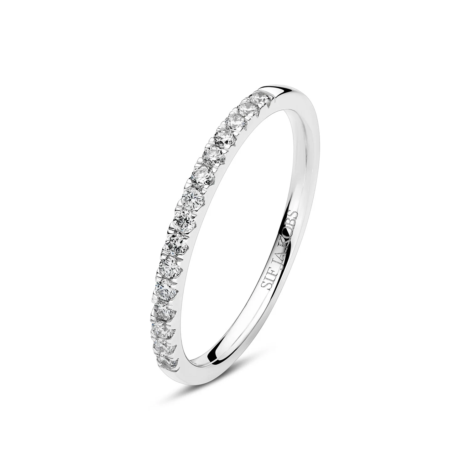 Ring Alba - 14k Gelbgold oder Weißgold 0.23 ct TW G-H VS lab-grown diamanten - Image 3