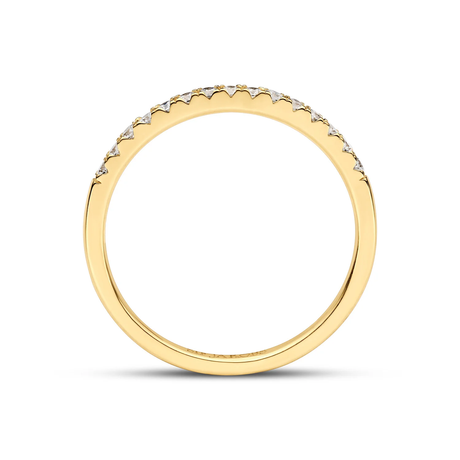 Ring Alba - 14k Gelbgold oder Weißgold 0.23 ct TW G-H VS lab-grown diamanten - Image 5