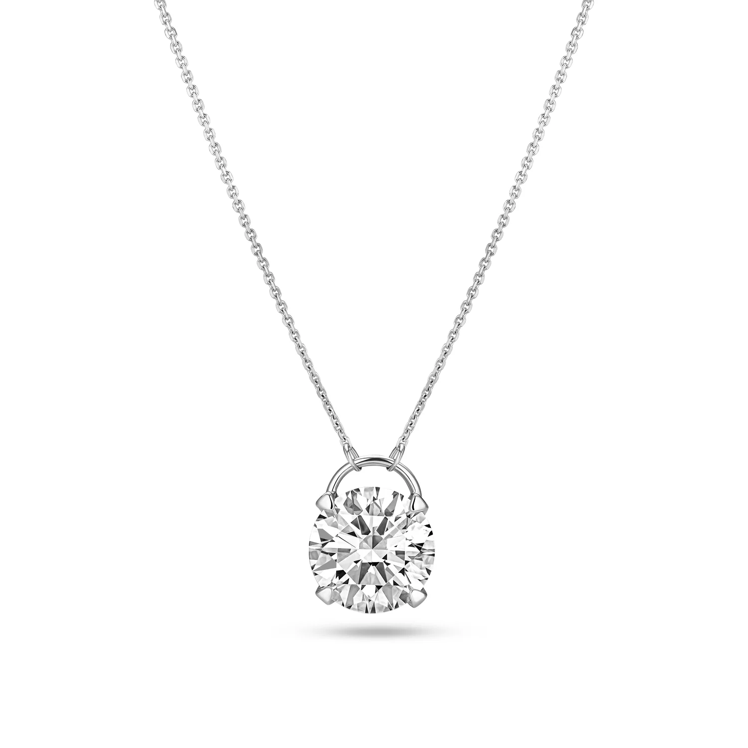 Halskette Venice - 14k Gelbgold oder Weißgold 0.50-2.00 ct TW G-H VS lab-grown Diamant - Image 3