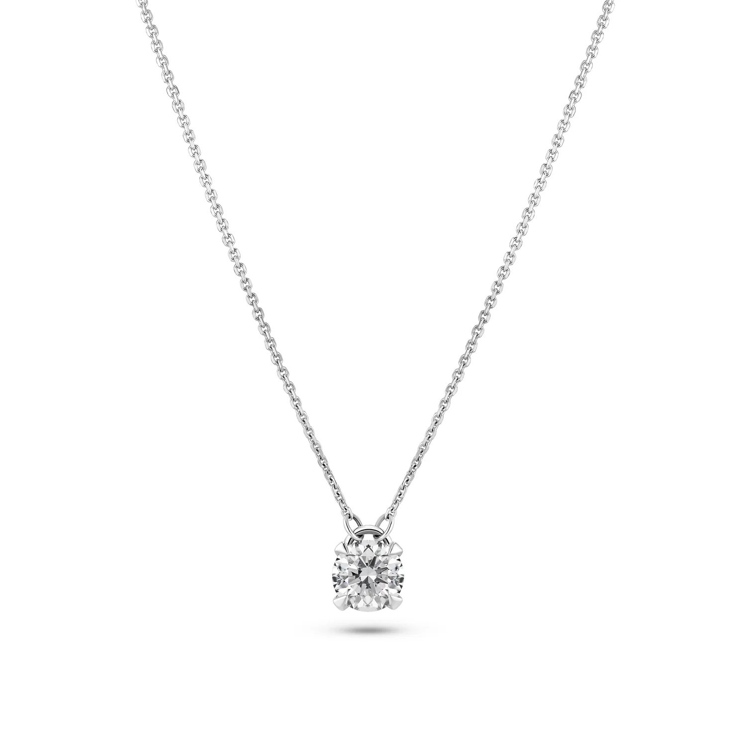 Halskette Venice - 14k Gelbgold oder Weißgold 0.50-2.00 ct TW G-H VS lab-grown Diamant - Image 5