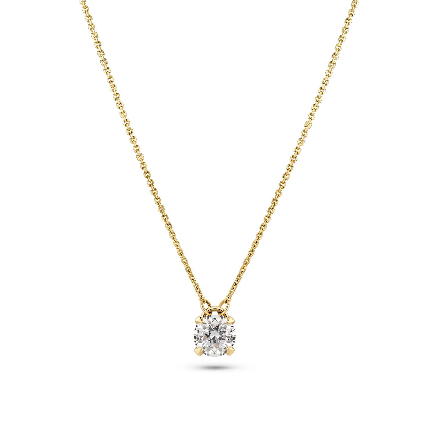 Halskette Venice - 14k Gelbgold oder Weißgold 0.50-2.00 ct TW G-H VS lab-grown Diamant - Image 7